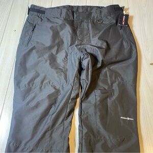 Outdoor Gear Men’s Snow Pants Size 3XL in Black Style: 6818R Pre Owned NWT!